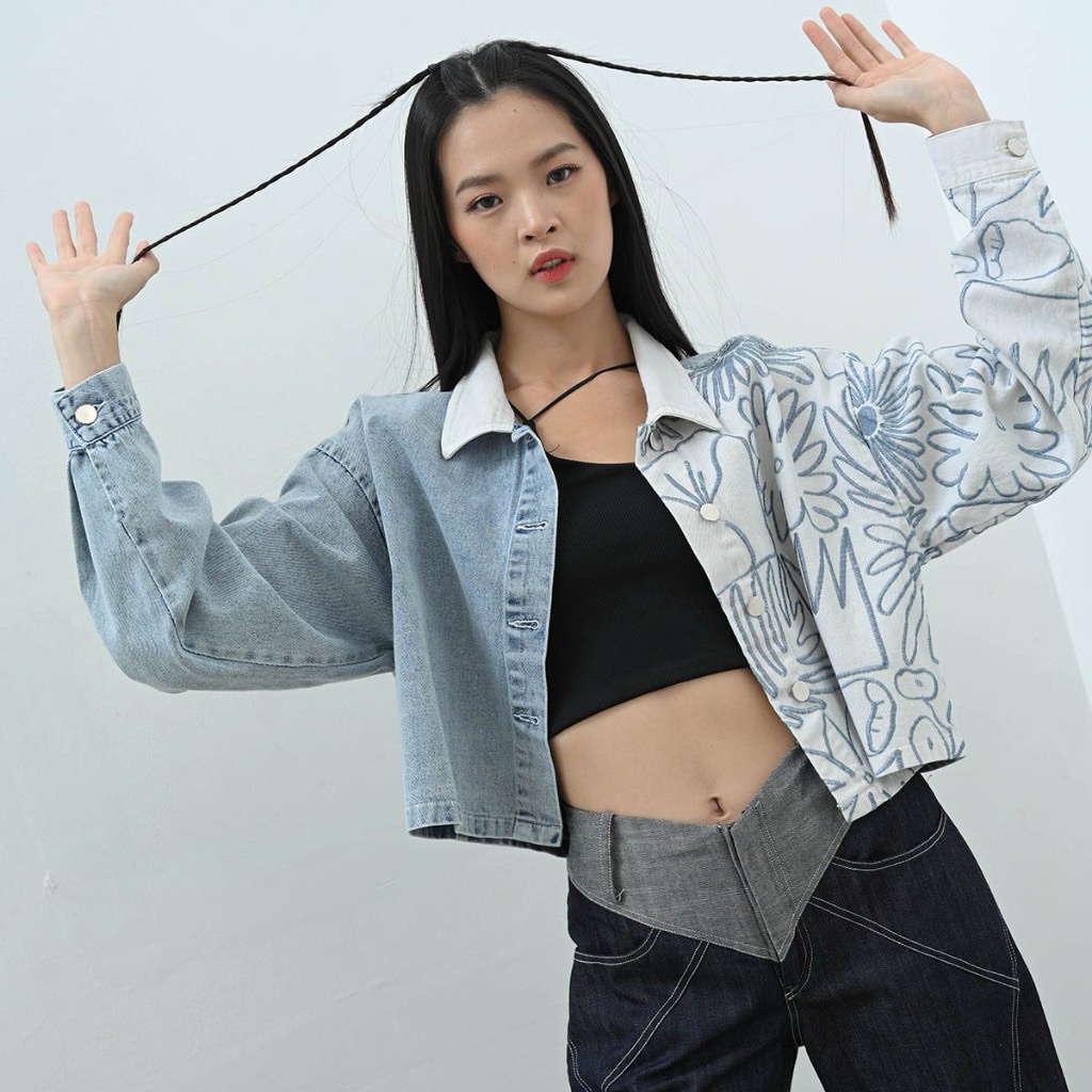 Preloved Jacket jeans