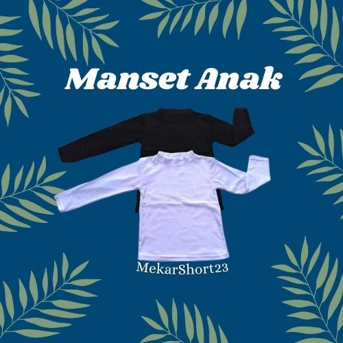 Manset Anak | Manset Anak Perempuan | Manset Anak Tangan Panjang Polos