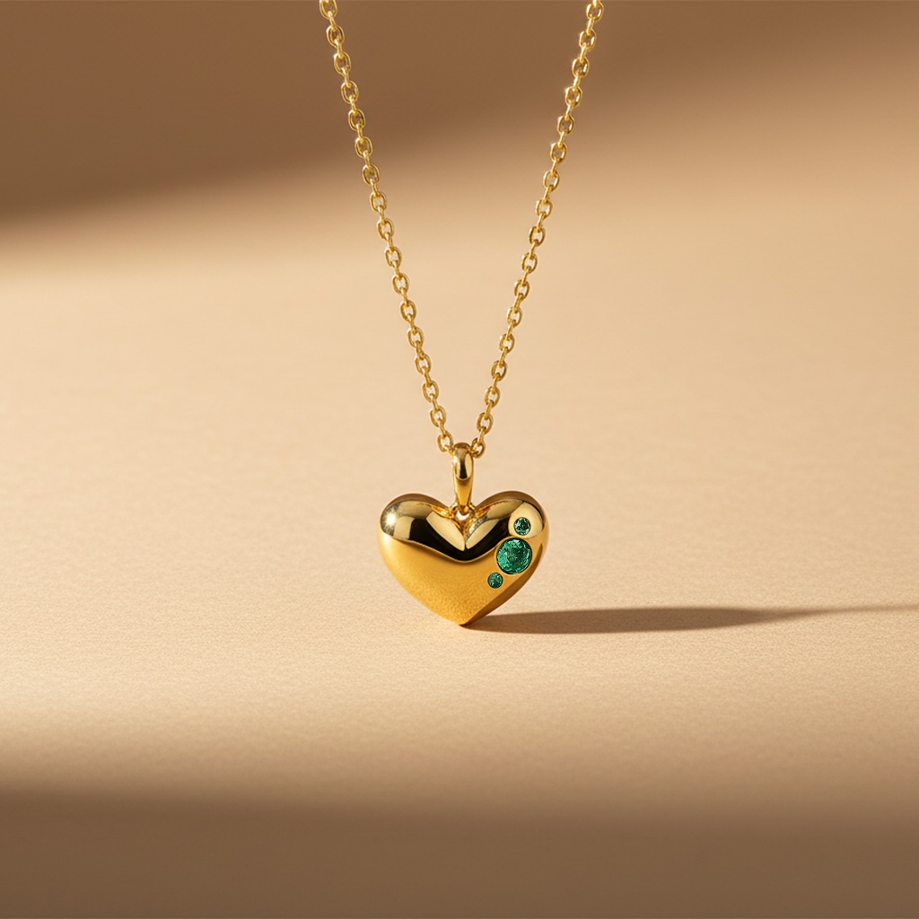 Cherish Emerald Necklace by AR Signature