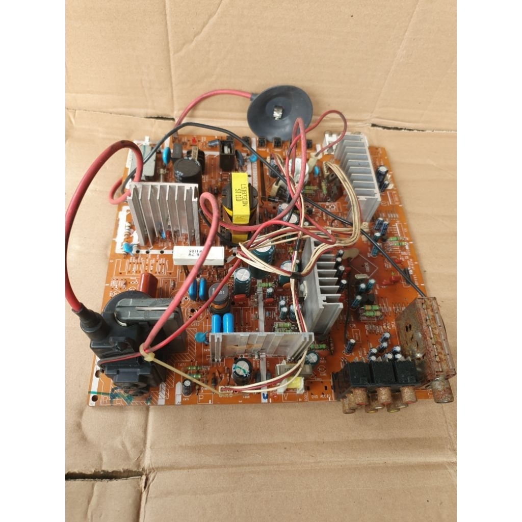 mesin tv sanyo 21 slim kotak (jual gembling)