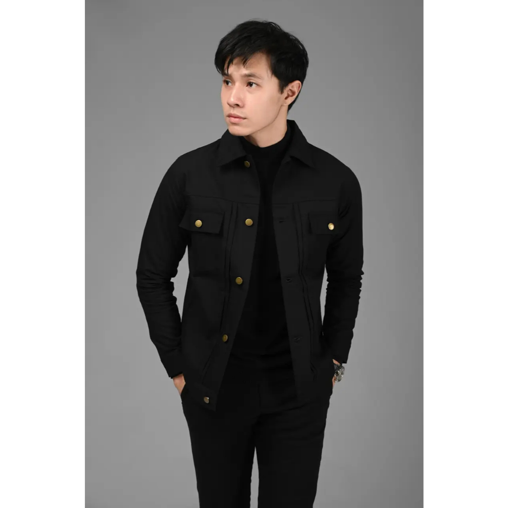 Heymale Trucker Jacket Jaket Pria