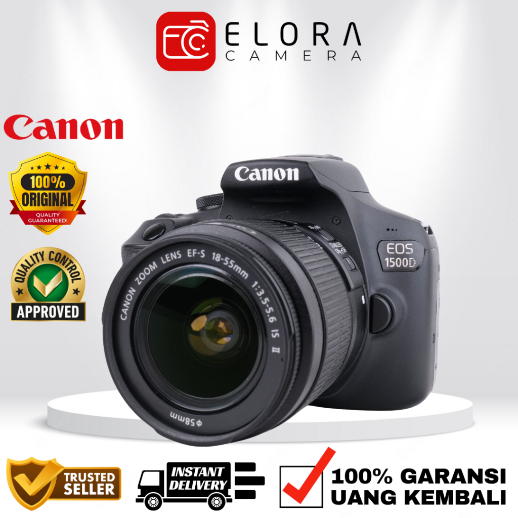 Canon EOS 1500D Kit 18-55mm / Kamera DSLR Canon EOS 1500D Kit 18-55 mm / Canon 1500D 1500 D Kit
