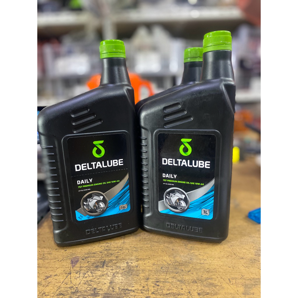 OLI DELTALUBE DAILY 0,8ML & 1LTR SEA 10W-40 API SJ / JASO MA