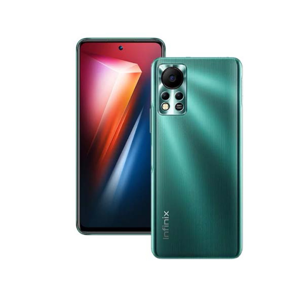 DELF Hp Second Infinix hot 11s Ram 6/128gb NFC Green