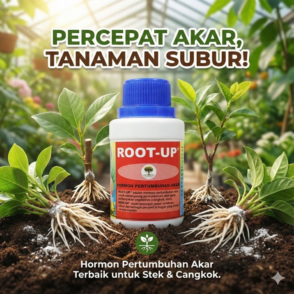 [ ROOT UP 100GR ] Hormon Penumbuh Akar Stek Cangkok Perangsang Akar Tanaman