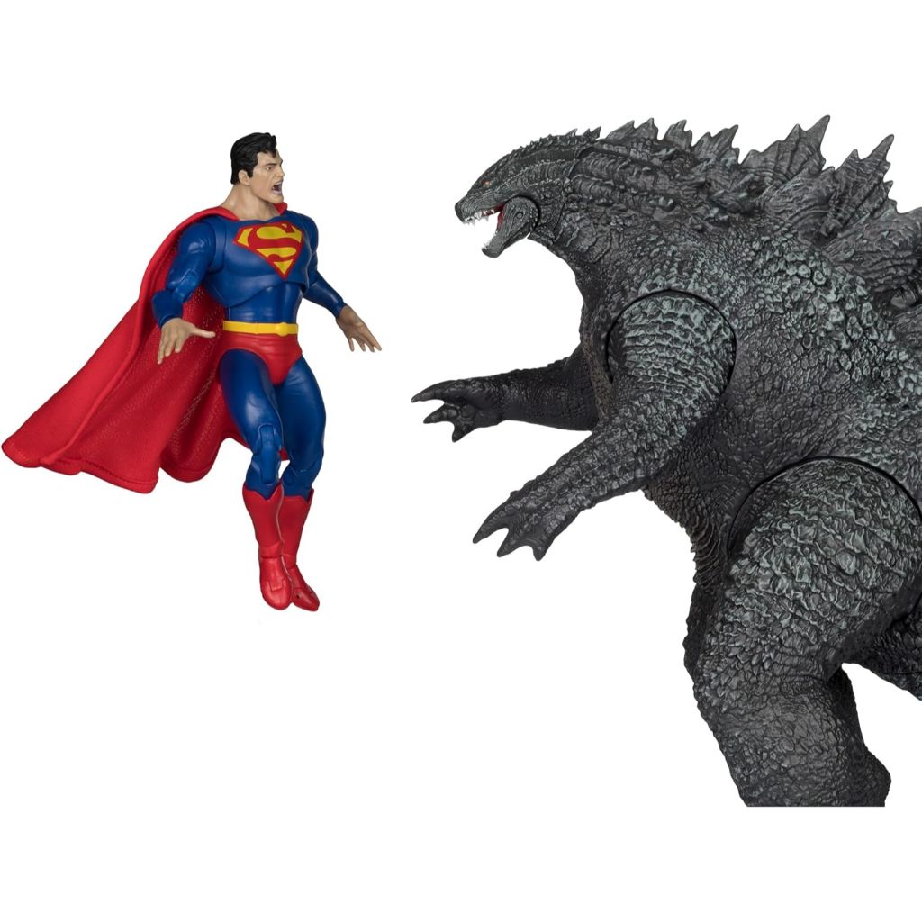 McFarlane Toys- DC Multiverse Superman vs. Godzilla (Justice League vs. Godzilla vs. Kong) 2pk