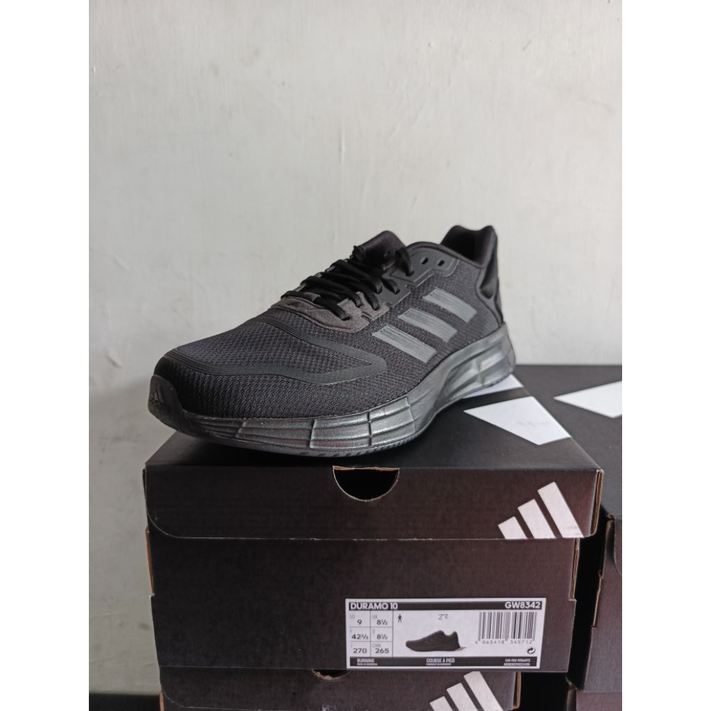 DURAMO 10 BLACK / ADIDAS FULL BLACK / ADIDAS ORIGINAL