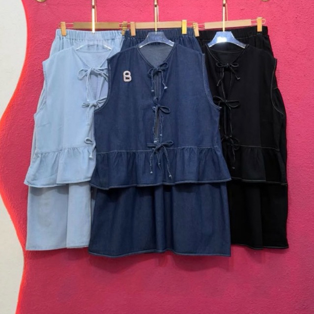 one set jeans set rok