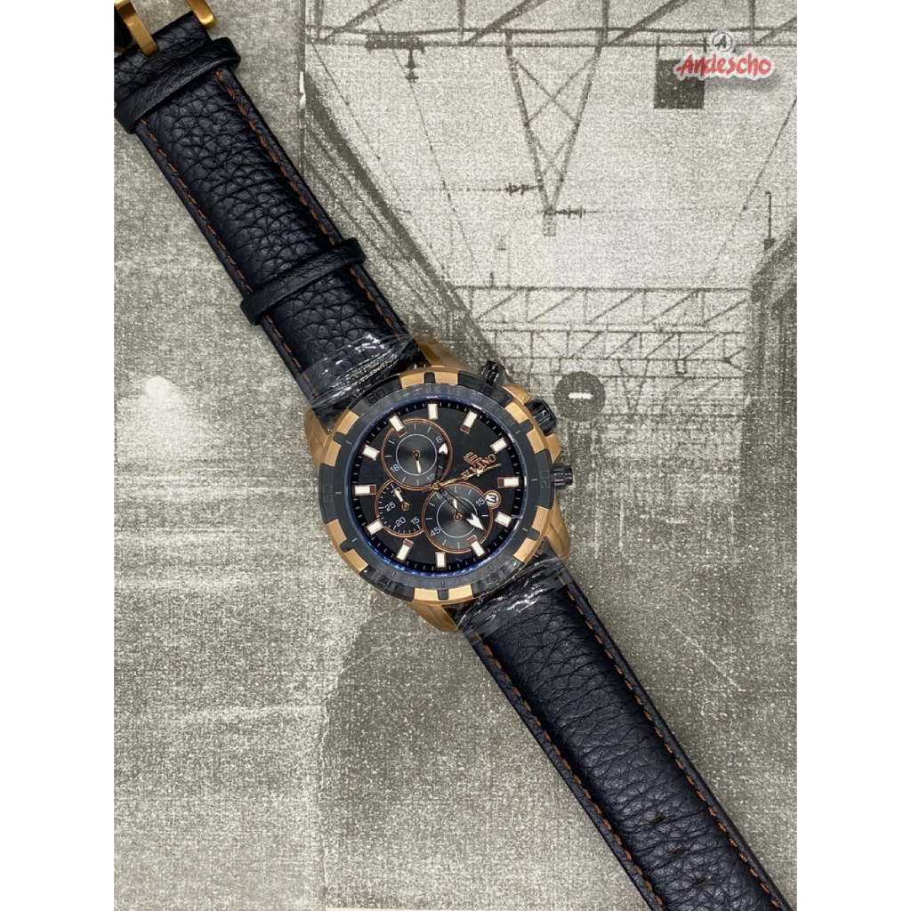 JAM TANGAN PRIA ELVANO EL2013MB ORIGINAL GARANSI 1 TAHUN