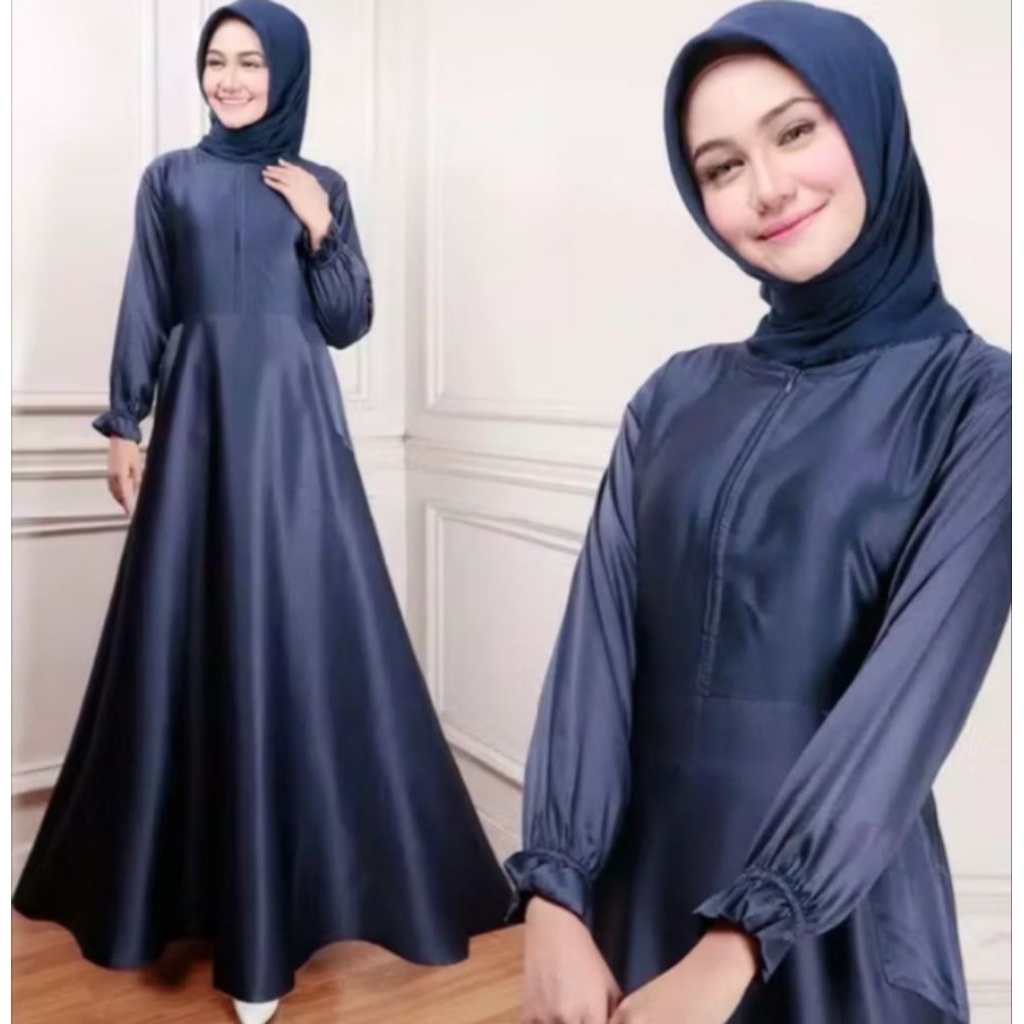 Iner Gamis Busui Lengan Panjang-Manset Gamis Busui Lengan Panjang