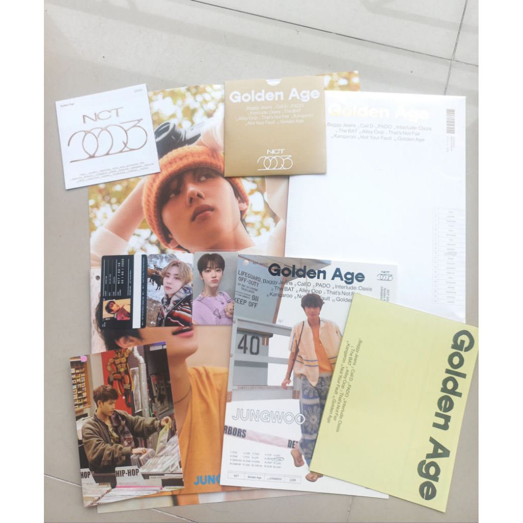 album nct golden age collecting jungwoo ver with pc jaemin