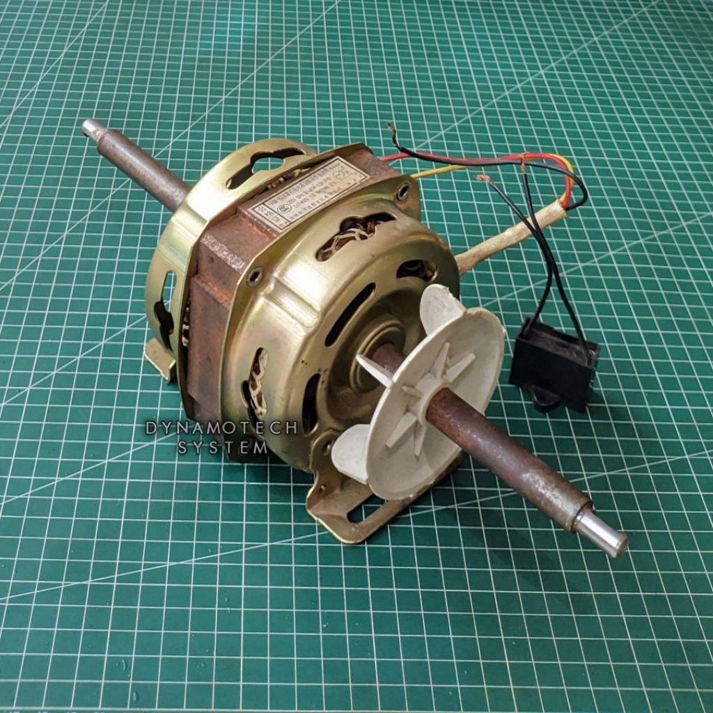 Dinamo Motor Listrik AC 220V - 90W - 640Rpm - Dinamo Ex Mesin Olahraga