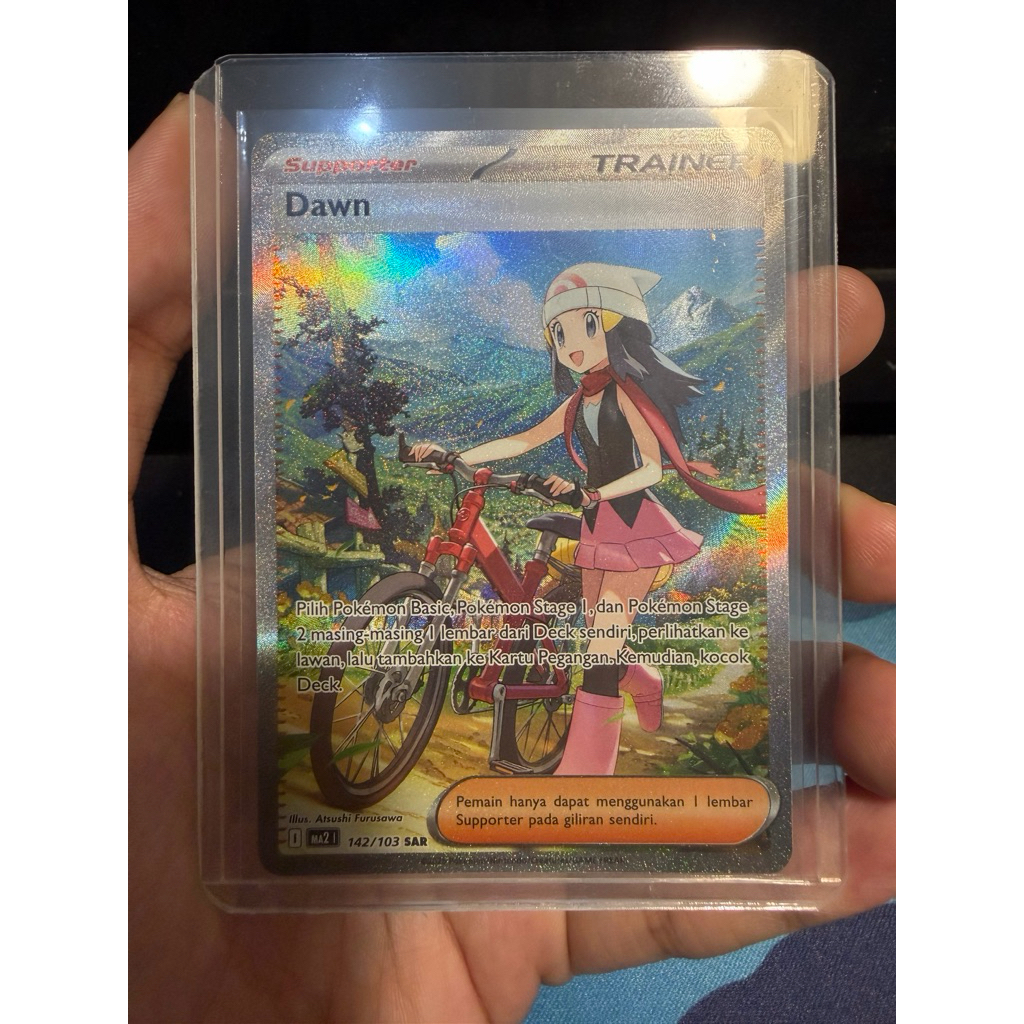 Kartu TCG Pokemon Indonesia - Dawn SAR Kobaran Biru
