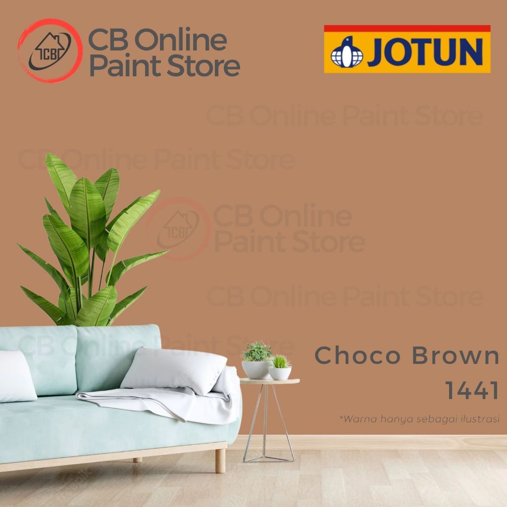 CAT TEMBOK JOTUN - CHOCO BROWN 1441 - GALON