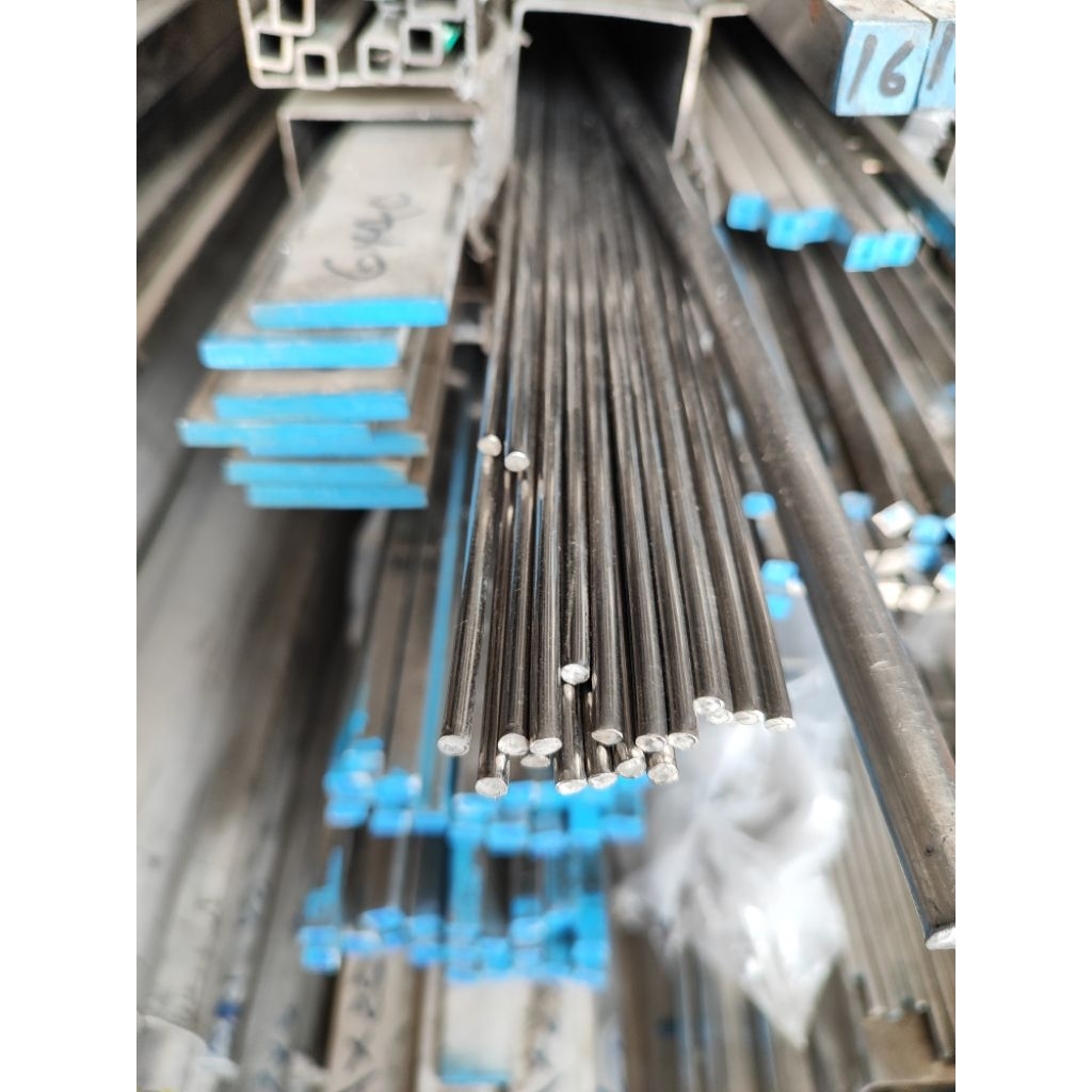 As bar stainless 304 4mm x 1000mm