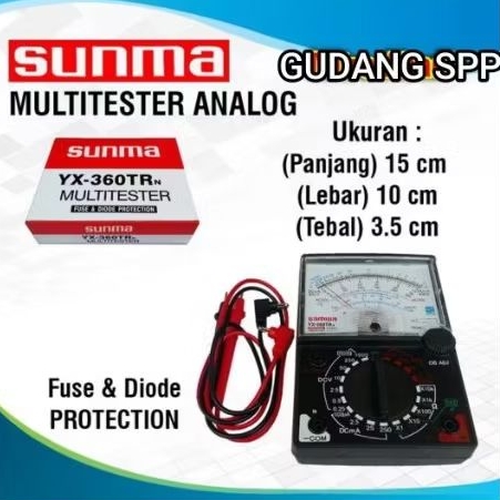 MultiTester SUNWA YX360TR / Multi tester / Avometer Analog Sunwa