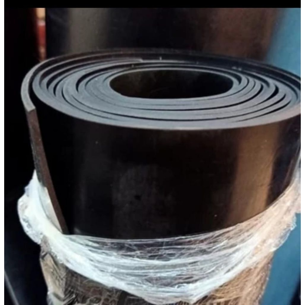 karet sheet hitam tebal 5mm x 120cm x 10m