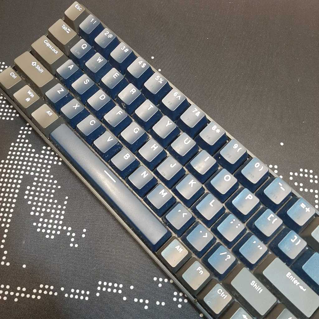 Keyboard Mechanical DA Meca Air S Digital Alliance Wireless Bluetooth Keyboard mekanik Bekas