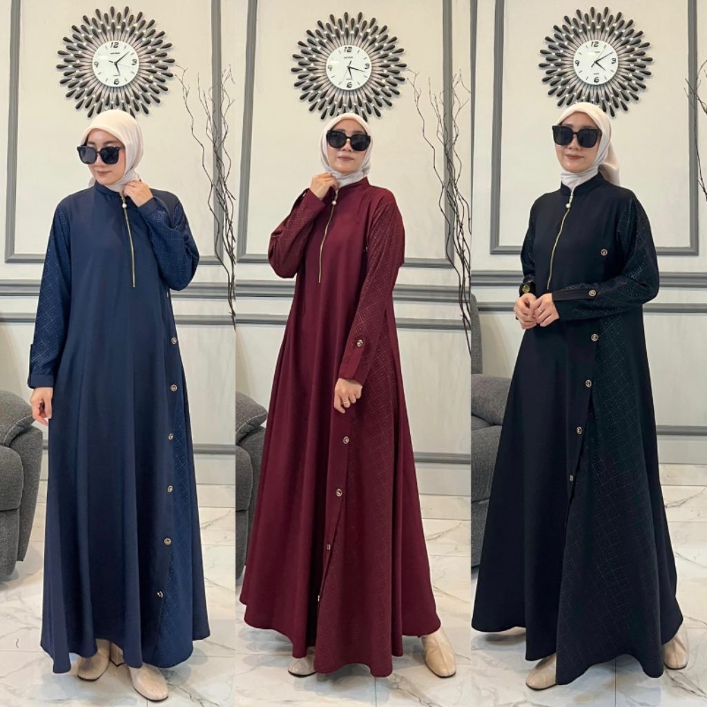 Yunia abaya dress original velino