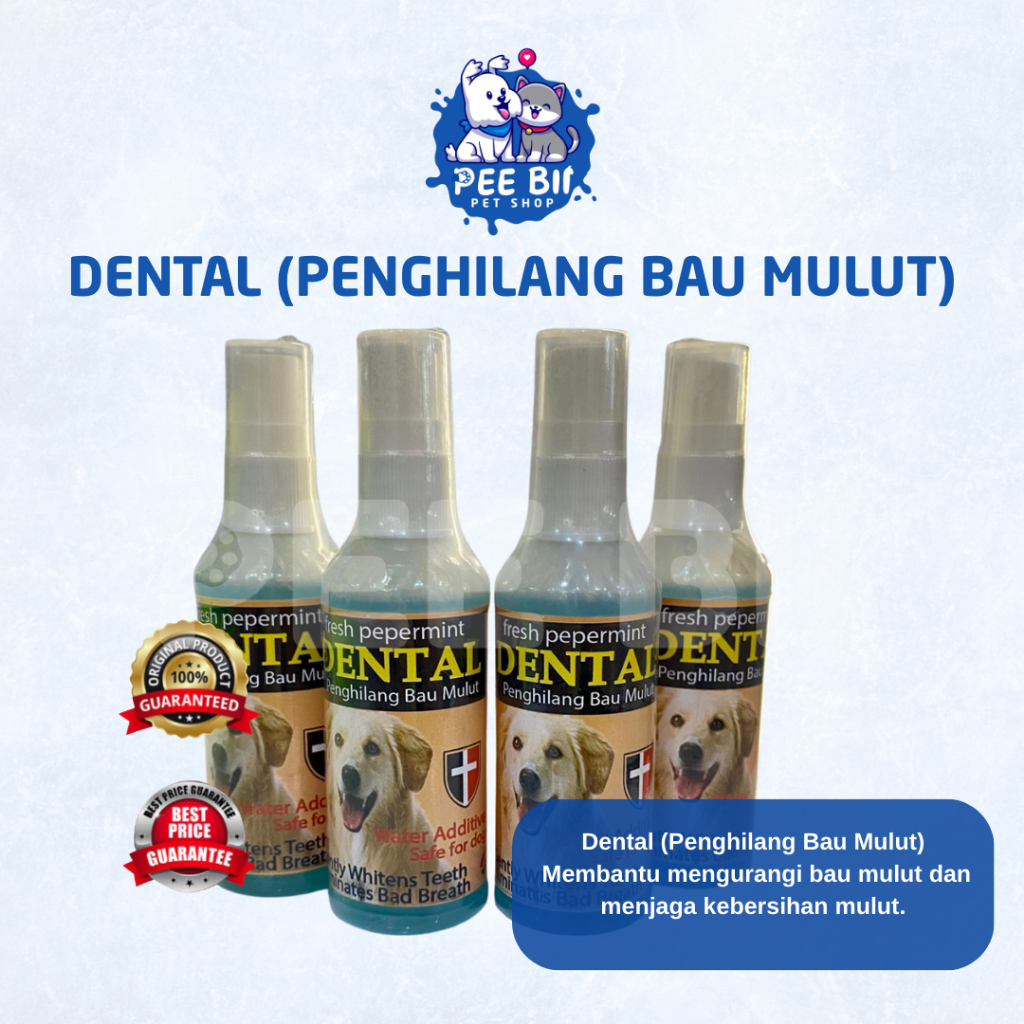 DENTAL PENGHILANG BAU MULUT ANJING 60ML