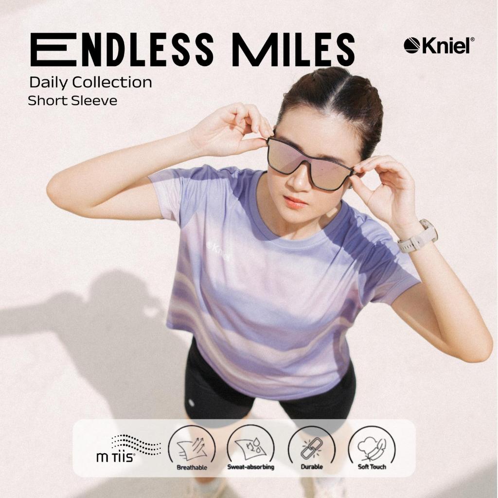 KNIEL Endless Miles Women Short Sleeve - Jersey Olahraga Kniel Daily Collection