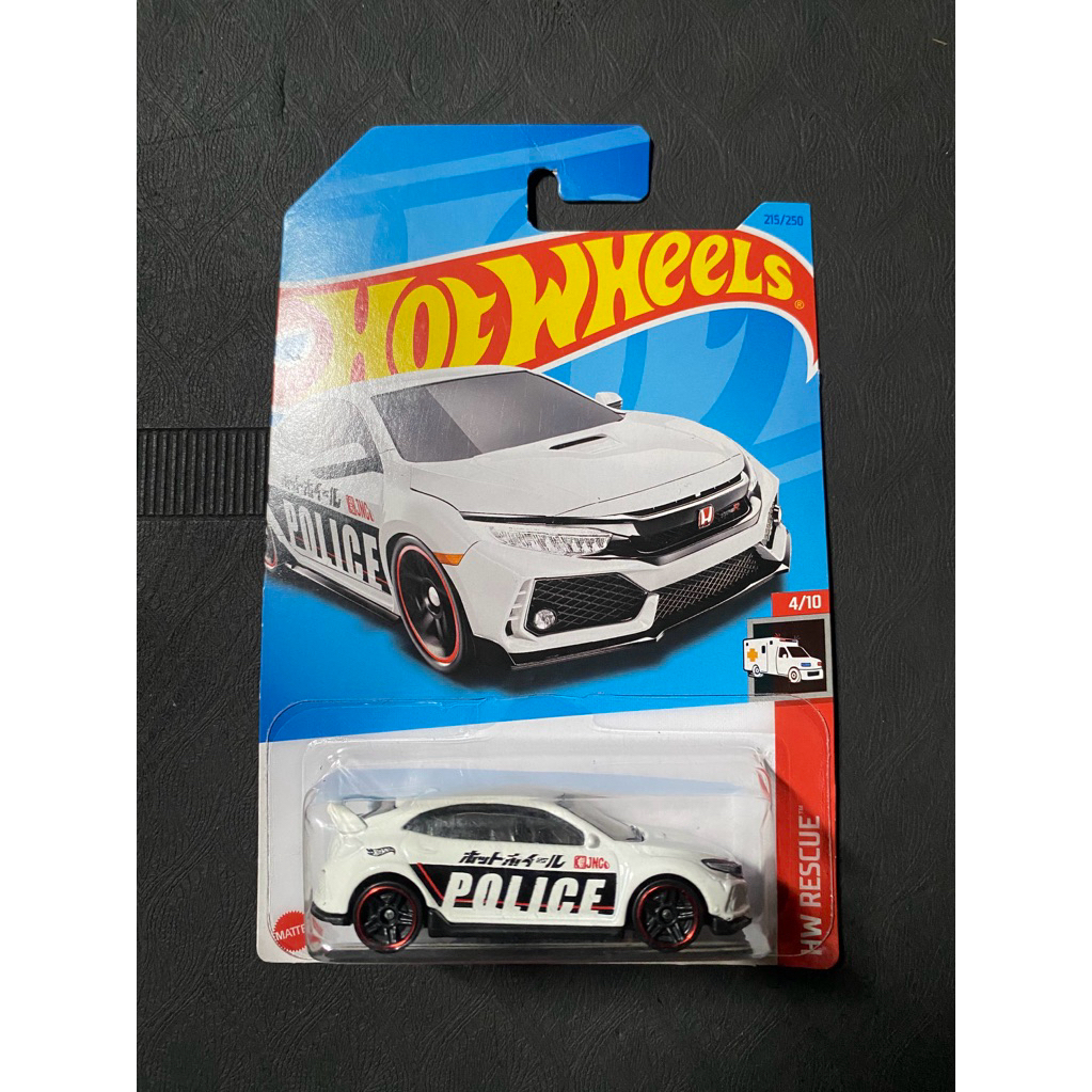 hotwheels mobil civic police diecast