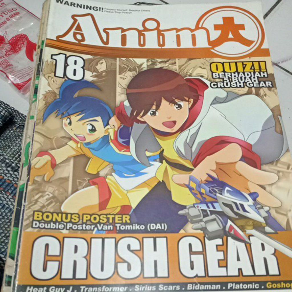 majalah anima no bonus