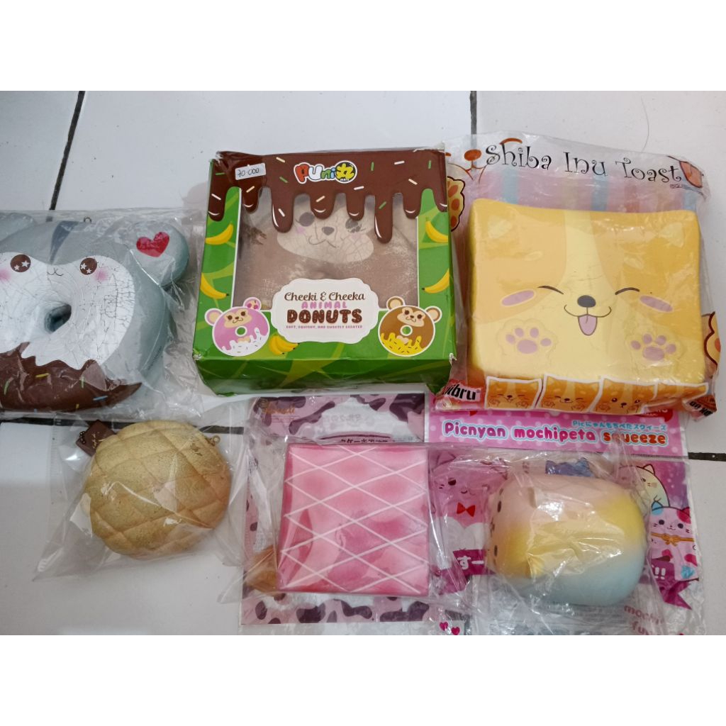 SALE SQUISHY MURAH LICENSED (punimaru, poli, kiibru, cdn, dudi, picnyan)