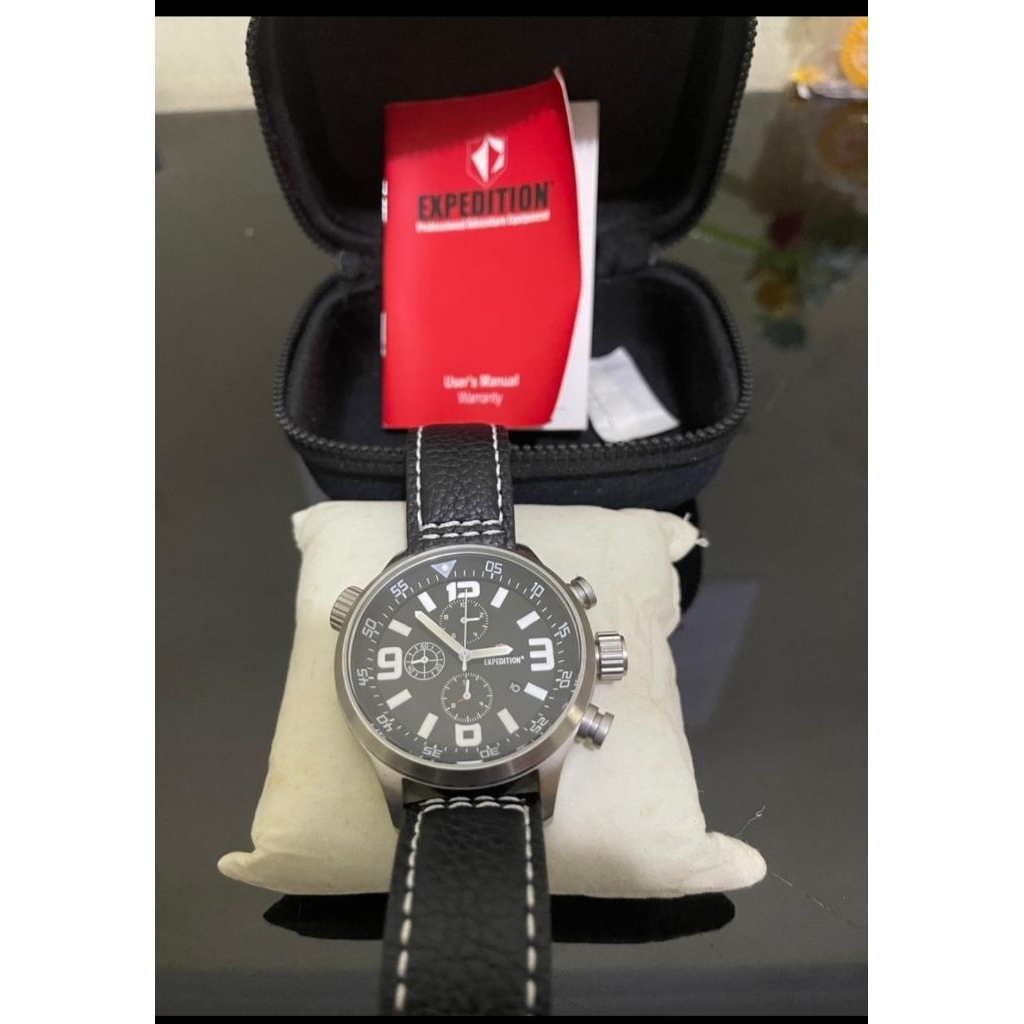 Jam tangan Expedition E6318 M (Pembelian baru tidak pernah dipakai)