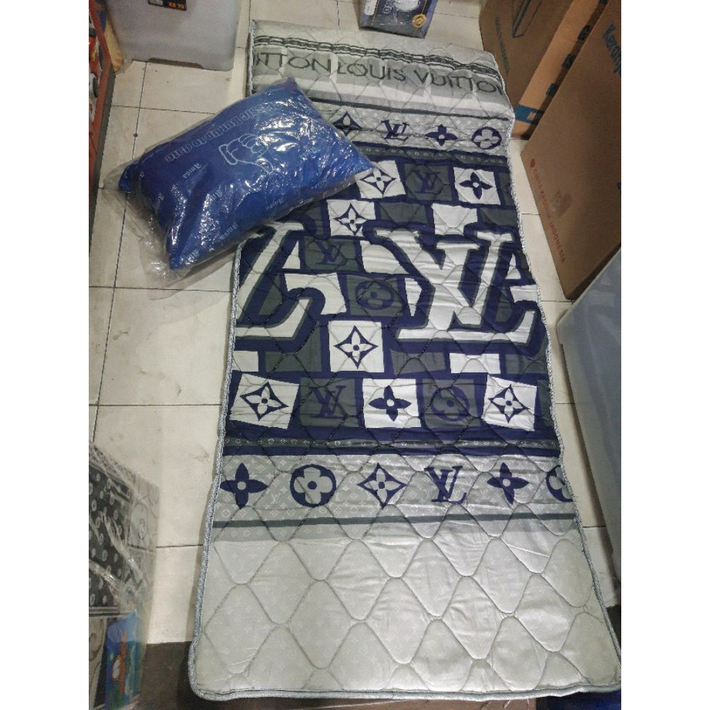 kasur busa,kasur lipat 80x180 hachiko by kangguru +bantal