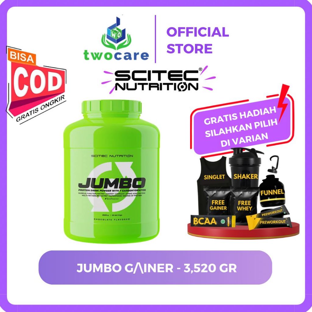 Scitec Nutrition Jumbo Gainer 3.5kg 3520gr Weight Gainer Mass Gainer