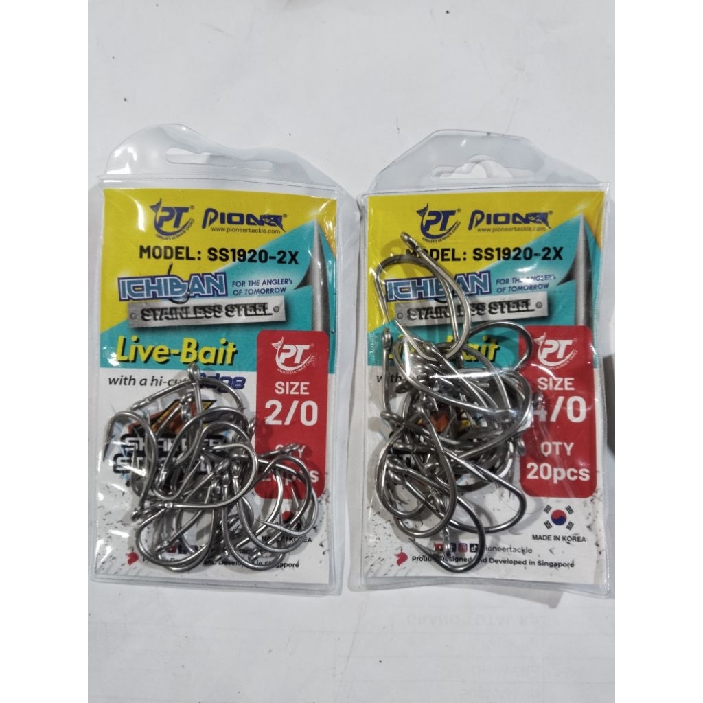 Kail Pioneer ICHIBAN LIVE BAIT SS1920-2x Stainless Steel