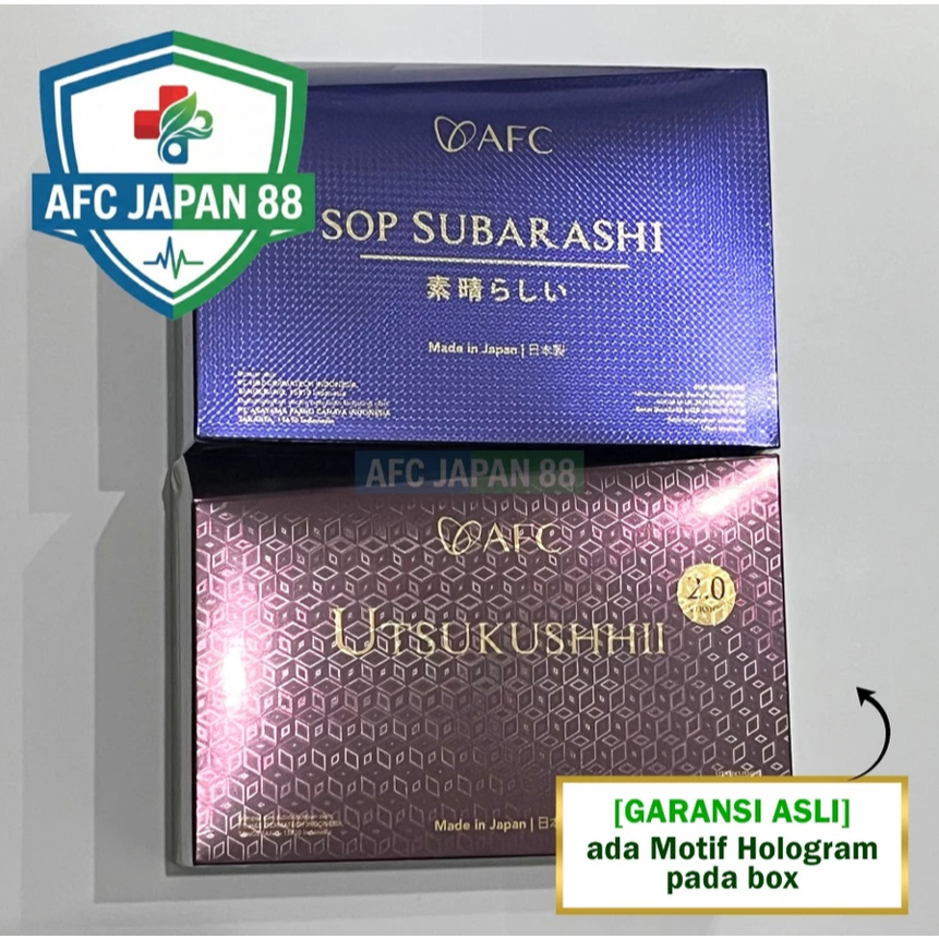 Gratis Ongkir 100%  Paket Sop Subarashi Gold Utsukushhii Gold Hikari Original AFC