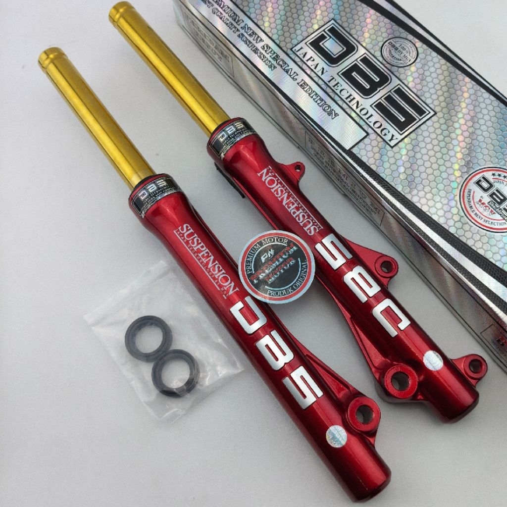 shock depan DBS 8906 As komplit Vario 125 Vario 150 Mio Beat Scoopy Vario 110 Mioj miom3 Mio soul GT