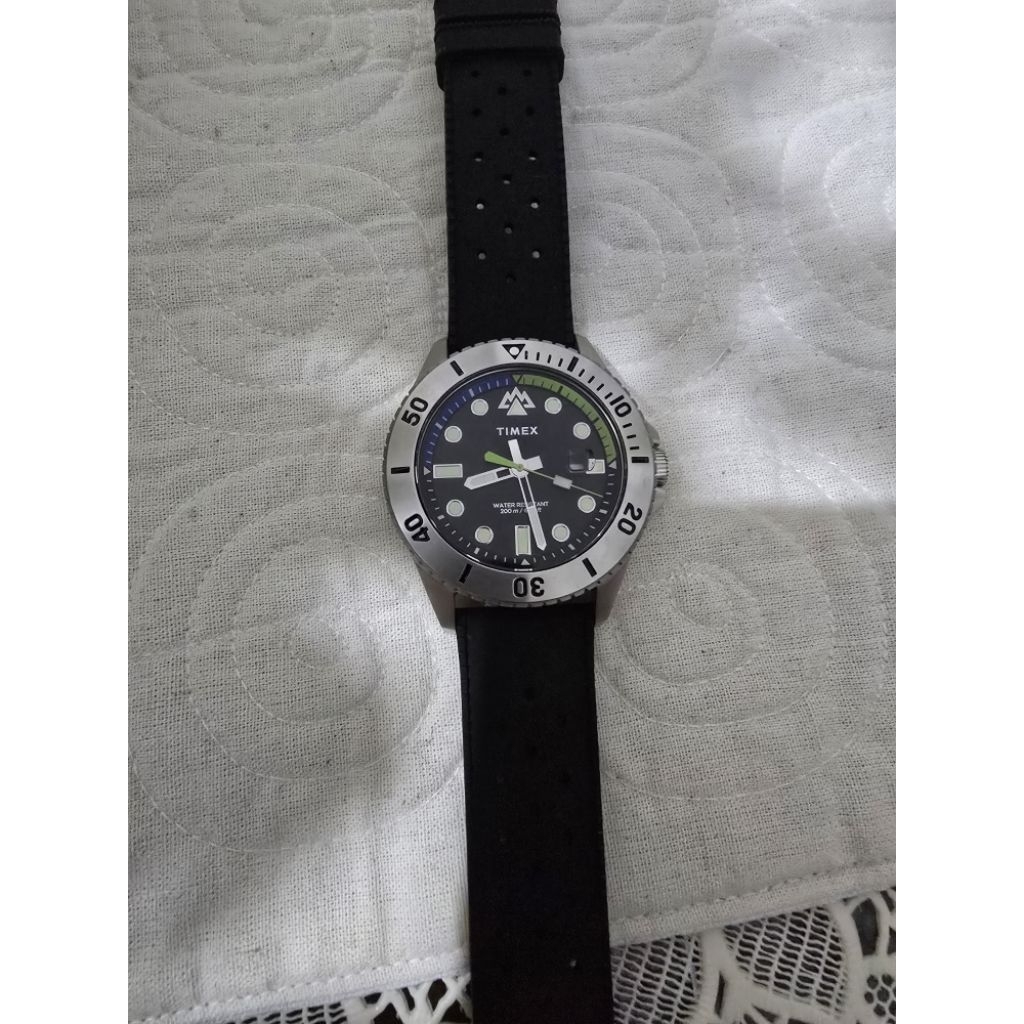 jual jam tangan timex divers north expedition original luminous