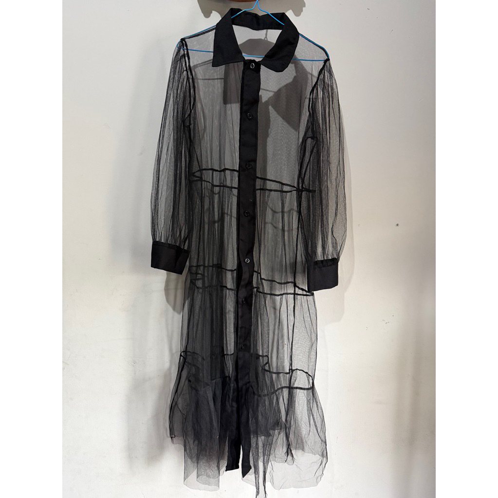 Outer tile hitam preloved by chimmy