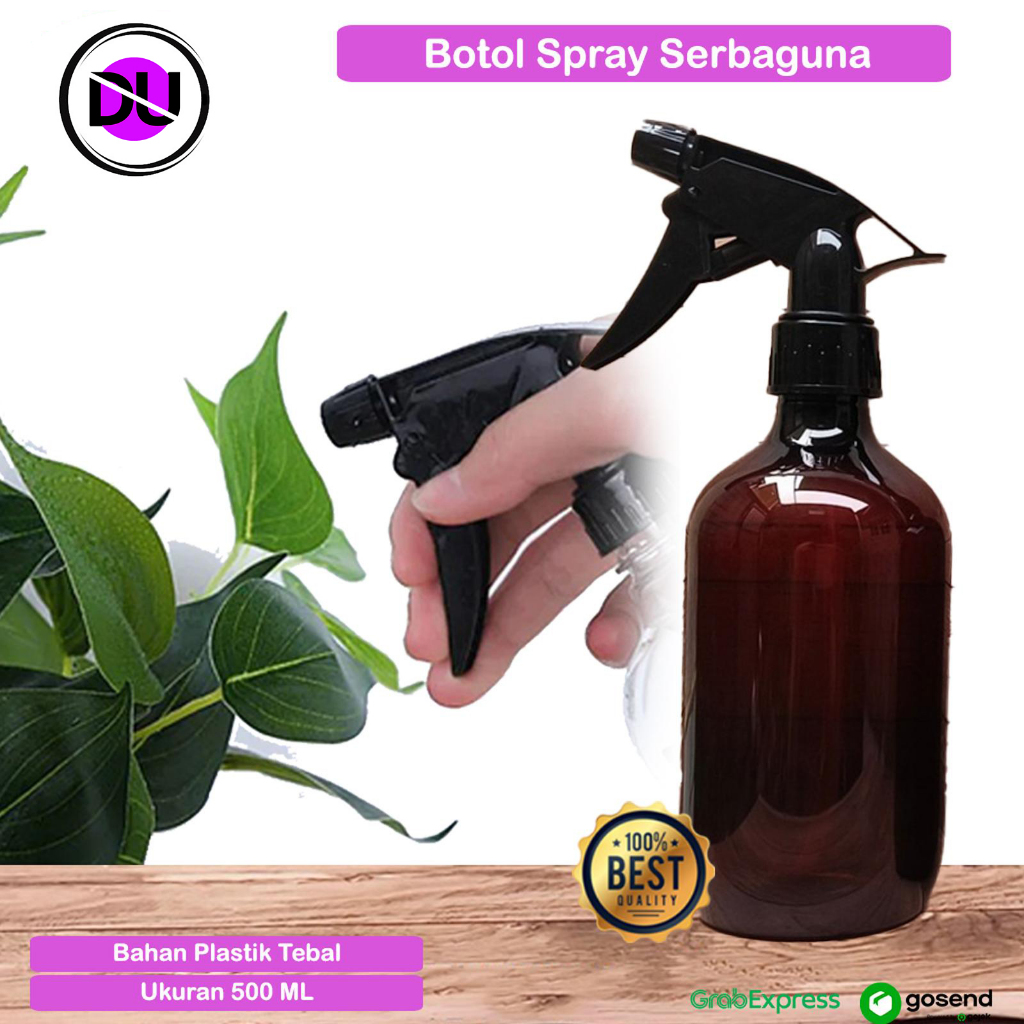 Botol Spray Semprot Sprayer Semprotan Burung Tanaman Botol Spray 500ml Bahan Plastik Tebal Berkualit