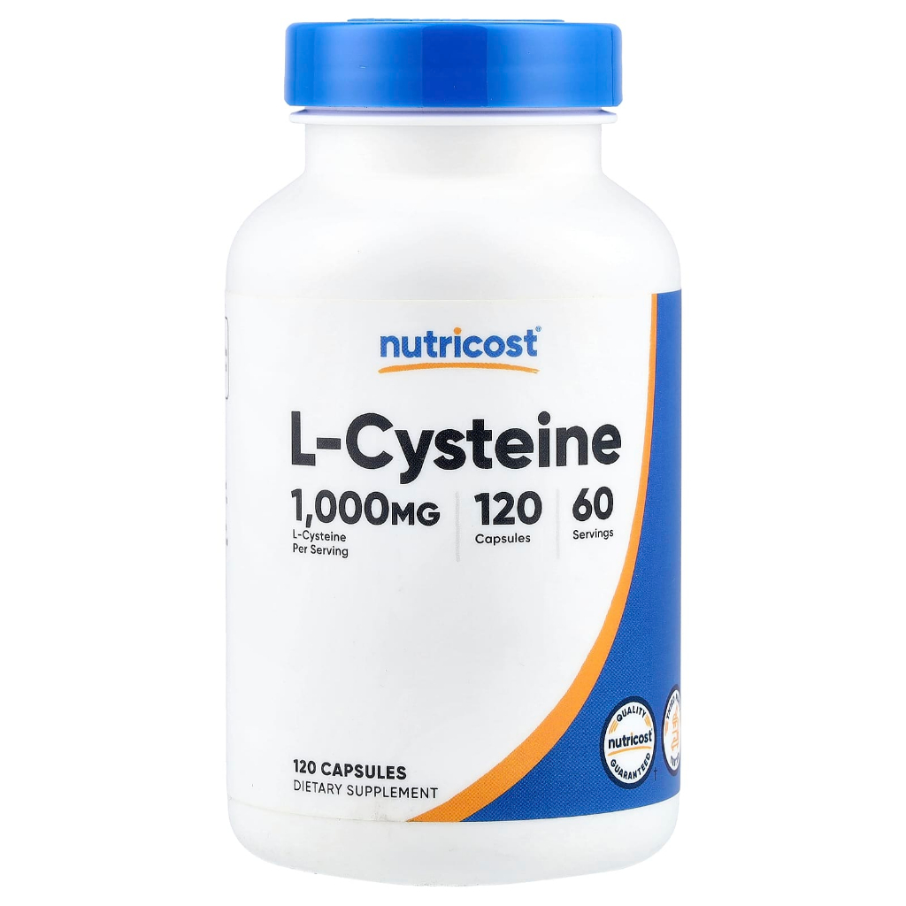 Nutricost L-Cysteine 120 Capsules 500 mg