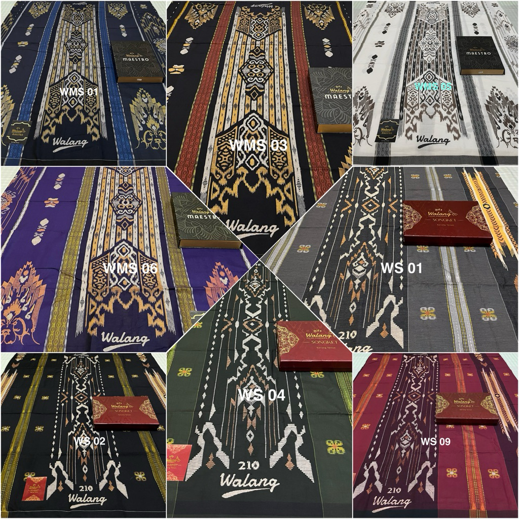 SARUNG WALANG SONGKET MESTRO & SIGNATURE