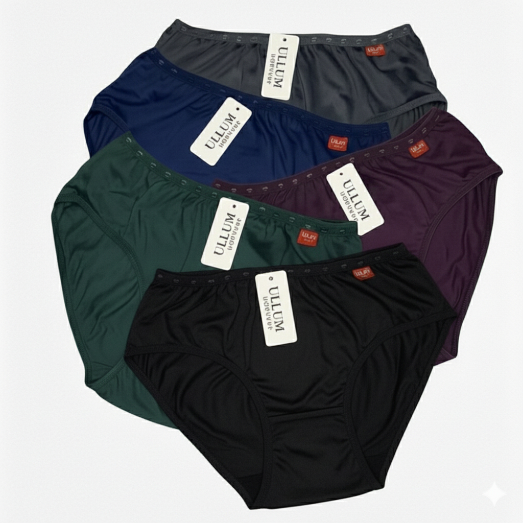 paket isi 12 pcs celana dalam wanita talent lusinan POLOS JUMBO cd cewek dewasa XL,XXL,XXXL,XXXXL