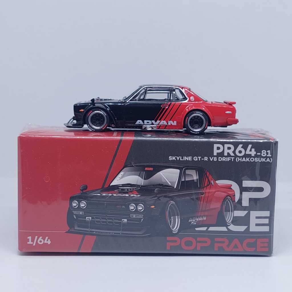 Pop Race Skyline GT-R V8 Drift Hakosuka Advan