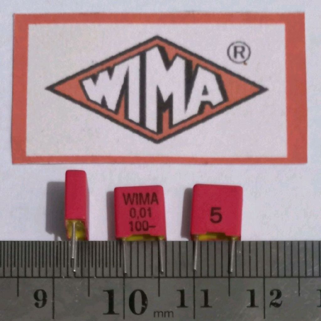 WIMA 10nF 100v WIMA FKP MKM High Grade Capasitor for audio