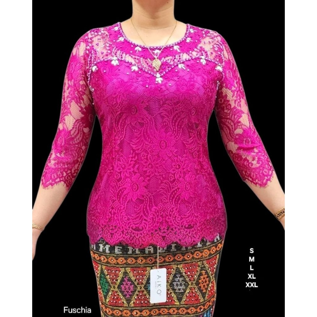 Blus Semi Prancis Payet Jahit