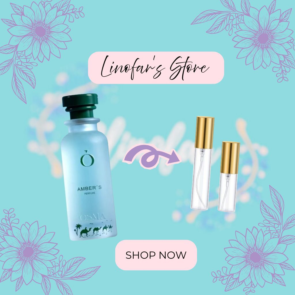 Osma Amber S Decant Parfum Original EDP Wangi Tahan Lama