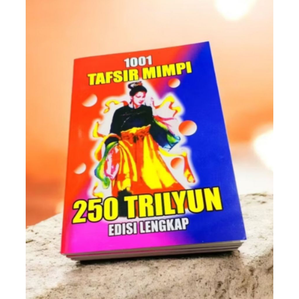 Buku 1001 Tafsir Mimpi erek erek Joyoboyo 250 trilyun ( original)