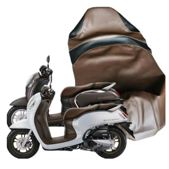 kulit jok motor scoopy fi / scoopy new original