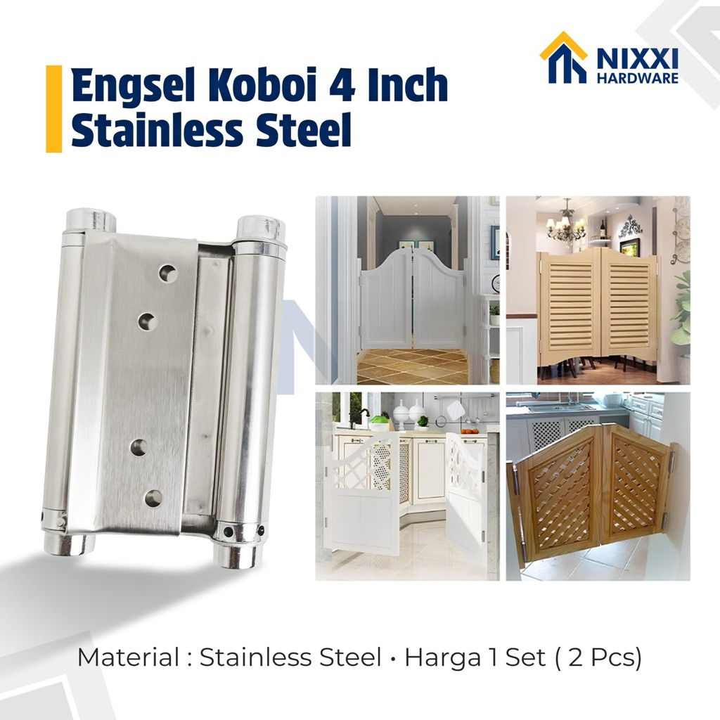 Engsel Koboi 4 Inch / Engsel Jendela / Engsel Pintu