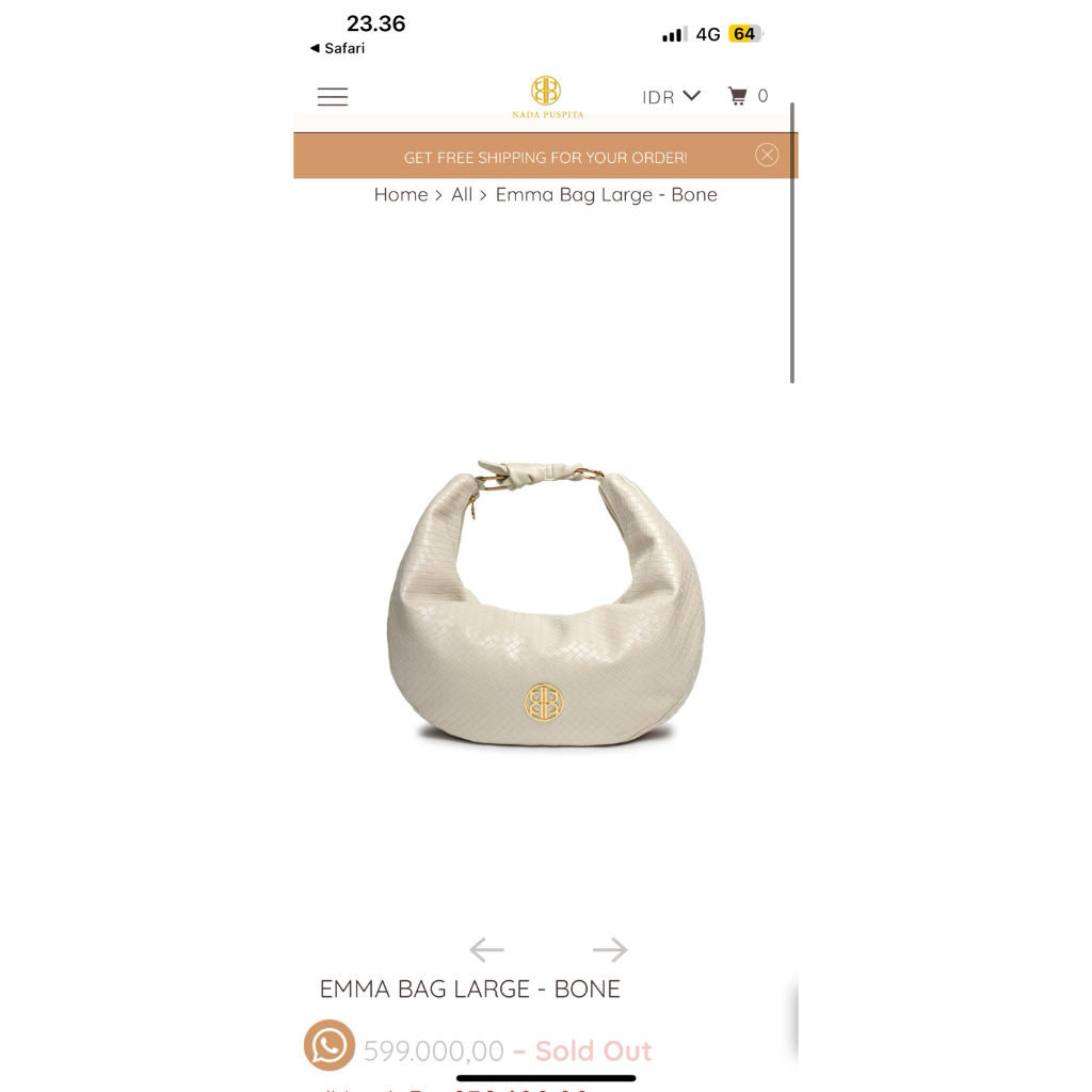 Emma bag nada puspita preloved