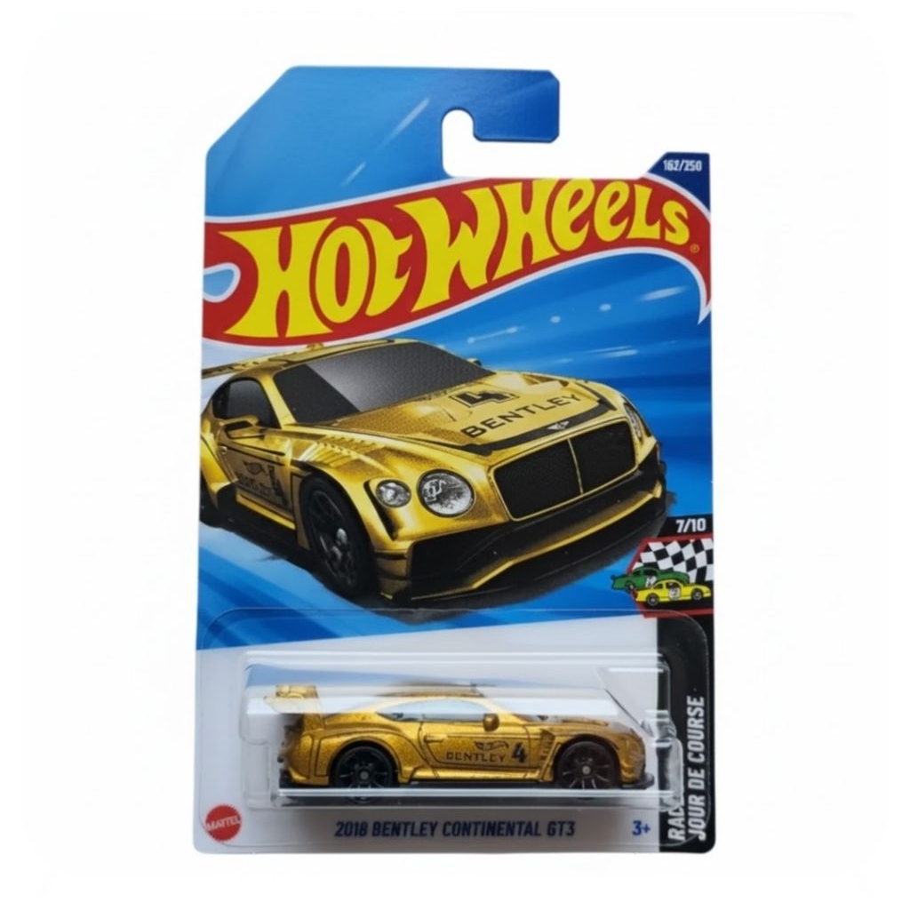 Hot Wheels 2018 Bentley Continental Gold