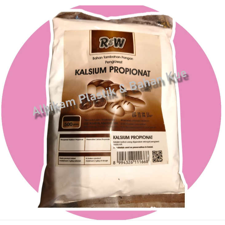 Kalsium Propionat Rajawali 500 gr Kalsium RW 500gr
